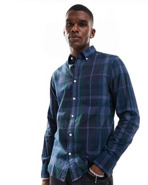 GANT – langärmliges hemd - Blau