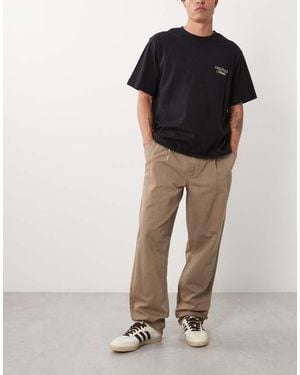 ASOS Barrel Trousers - Brown