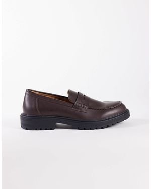SEQWL Pier Chunky Loafers - Red