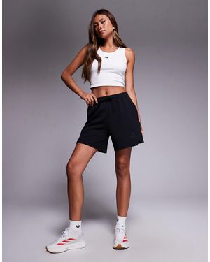 adidas Originals Adidas Training D4T Knitted Shorts - Blue