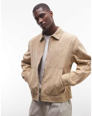 Nike Flight Corduroy Chore Jacket - Natural
