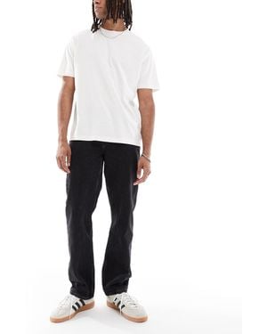 Lee Jeans Haden Straight Fit Jeans - White