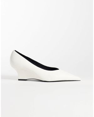 ASOS Shakira escarpins compensés s - Blanc