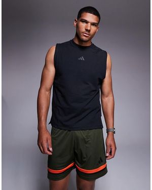 adidas Originals Adidas Training D4T Sleeveless T-Shirt - Blue