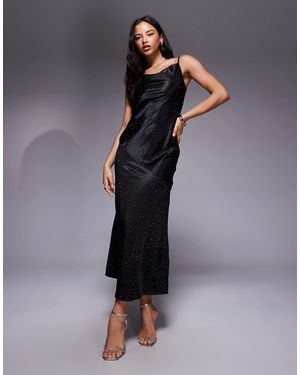 River Island – trägerkleid - Blau