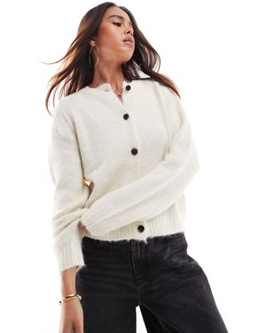 Vero Moda – strickjacke - Weiß