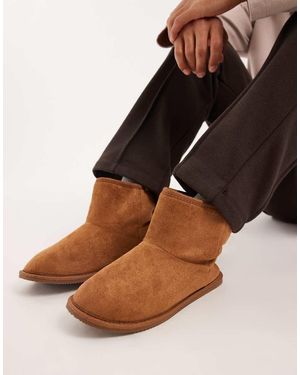 ASOS Slipper Boots - Brown
