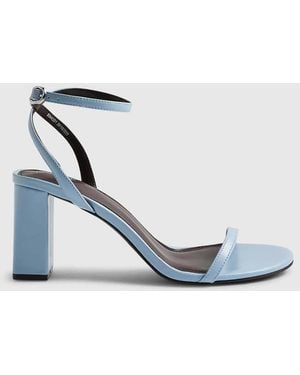 River Island Mid Block Heels - Blue