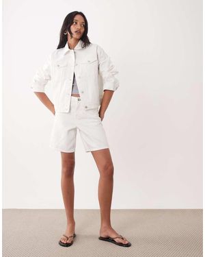 ASOS Oversized Jaren 90 Denim Jack - Roze