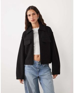 JJ Rebel Short Collared Jacket - Blue