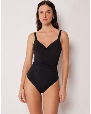 Calzedonia Swimsuit Elegant Draping - Black