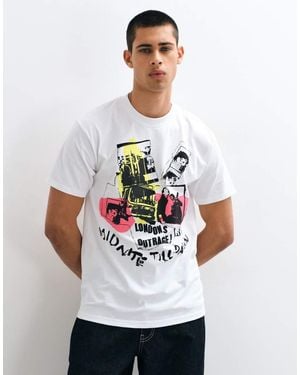 Vans Sex Pistols London's Outrage Short Sleeves Tee - White