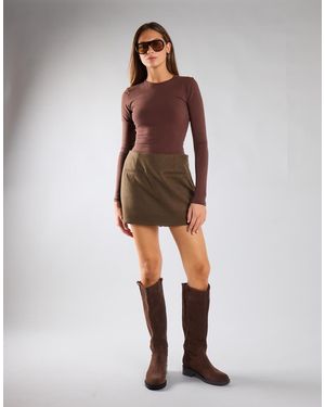 Glamorous Tailored Skorts - Green