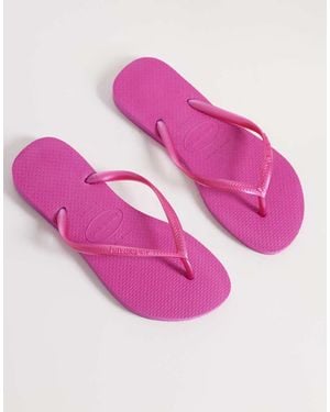 Havaianas Slim Flip Flops - Pink