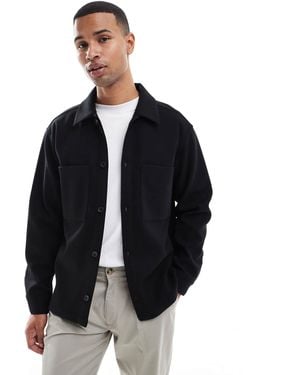 Jack & Jones Brushed Overshirt - Blue