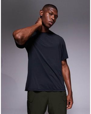 4505 Quick Dry Nylon Performance Mesh Oversized Running T-Shirt - Blue