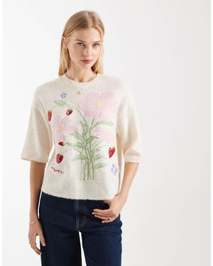 Threadbare Pull ras - Neutre