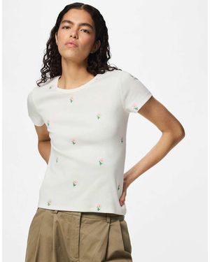 Pieces T-Shirt - Wit