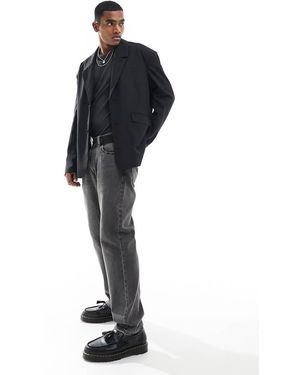 Weekday Eman Oversized Blazer - Black