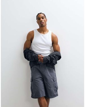 Carhartt Mandler Extra-loose Cargo Shorts - Blue