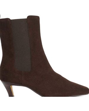 Dune Wide Fit Wf Odele Ankle Boots - Brown