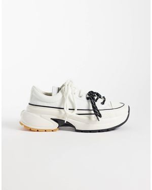 Converse Run star crush leder-sneaker - Weiß