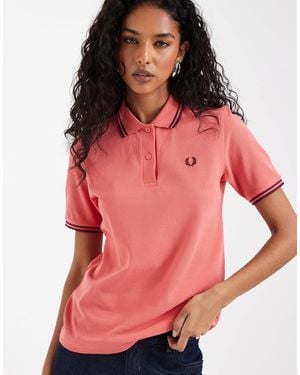 Fred Perry – polohemd - Rot
