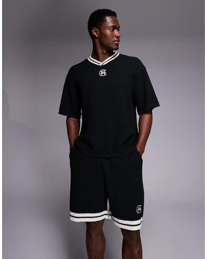 Good For Nothing Knitted Shorts - Black