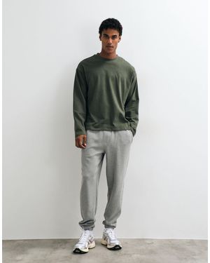 ASOS Tapered Pique jogger - Green