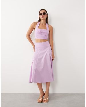 Mango Starring Hailey Bieber - Roze