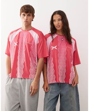 Collusion Unisex – fußballoberteil - Rot