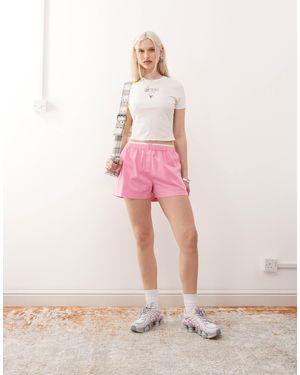 Collusion Woven Boxer Short - Pink