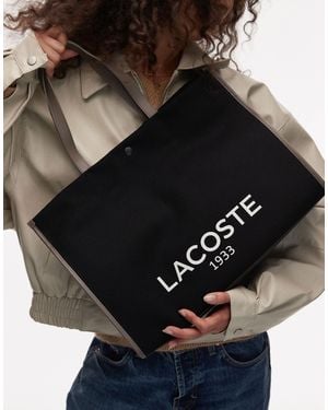 Lacoste – tragetasche - Schwarz