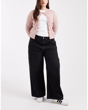 Collusion Plus X003 Wide Leg Jean - Black