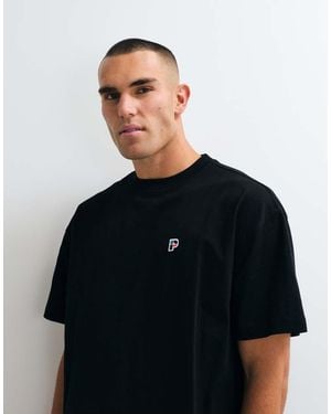 Parlez T-shirt With Graphic Chest Print - Black