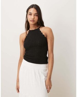 Aware Top Senza Maniche - Nero