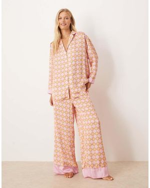 Free People Dreamy Days Sleepwear Pyjama Set - Natural