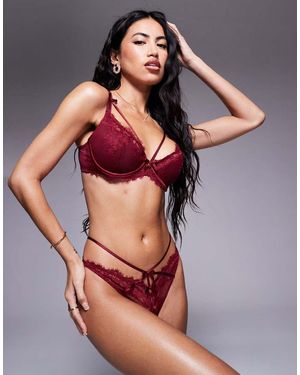 Boux Avenue Yonina Plunge Lace Bra - Multicolour