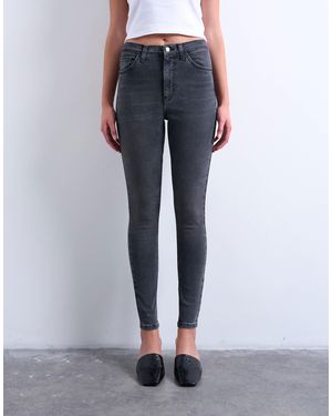 TOPSHOP Jamie High Rise Skinny Jean - Blue