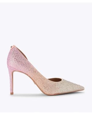 Carvela Kurt Geiger Amante Court Heeled Shoes - Pink