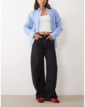 ARKET Peony baggy-jeans mit barrel-leg - Blau