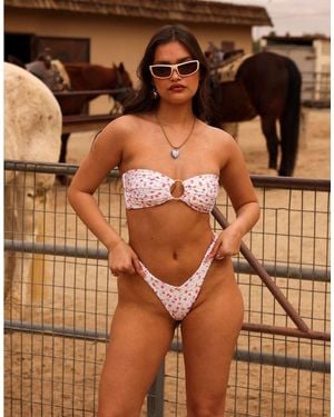 Kulani Kinis Y Thong Bikini Bottom - Natural
