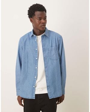 SELECTED Denim Shirt - Blue