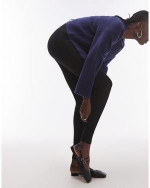 TOPSHOP Full Length Heavy Weight legging - Blue