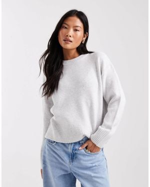 New Look Crew Neck Jumper - White
