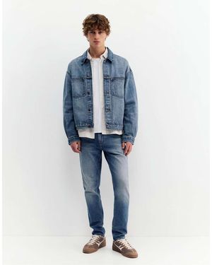 Pull&Bear Jeans Slim Scuro - Blu