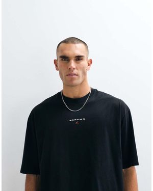 Nike 96 Oversized Central Logo T-shirt - Black