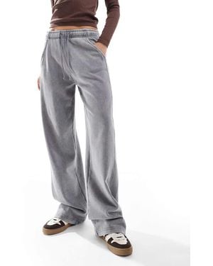 Pull&Bear Wide Leg jogger - Grey