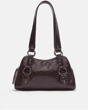 Pull&Bear – schultertasche - Braun