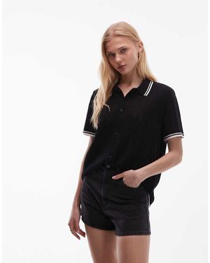 Carhartt Ramsey Knit Polo - Black